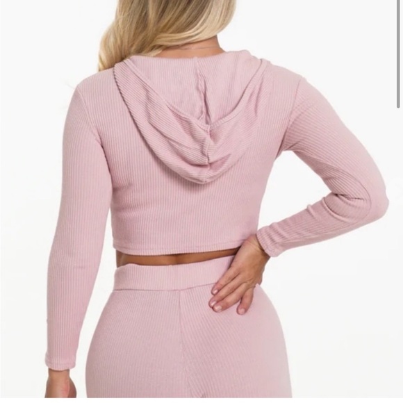 NVGTN Lazy Day Lounge Long Sleeve Pink - Picture 2 of 4